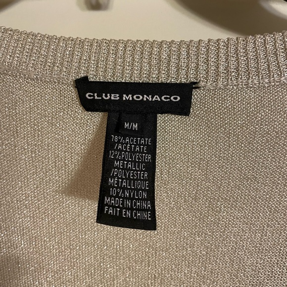 Club Monaco sparkly cardigan, size M - Picture 2 of 4